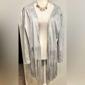 Chico’s Fringe Jacket